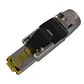 Conector Modular Nexxt Solutions Infrastructure, Blindado, Cat6A, RJ45 - Miniatura 3
