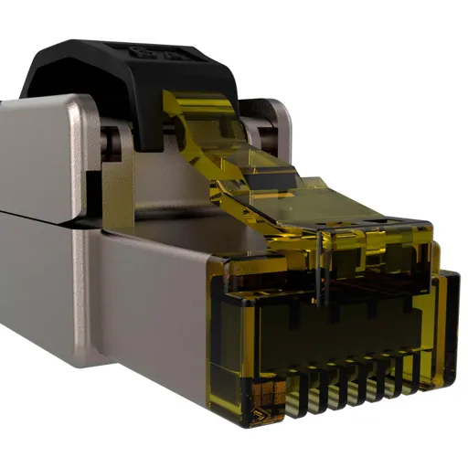 Conector Modular Nexxt Solutions Infrastructure, Blindado, Cat6A, RJ45 4