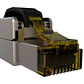 Conector Modular Nexxt Solutions Infrastructure, Blindado, Cat6A, RJ45 - Miniatura 4
