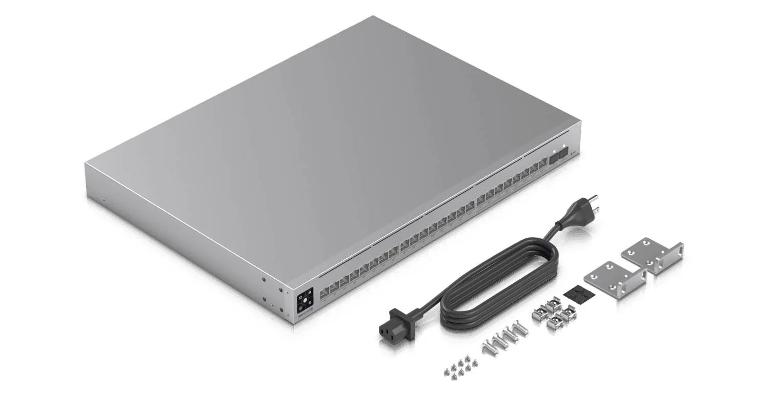 Switch Ubiquiti UniFi Pro Max 24 PoE - 24 Puertos, PoE++, 2.5 GbE, 10G SFP+ 8