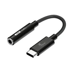 Adaptador USB-C Macho a 3.5mm Hembra para Audífonos Xtech XTC-509