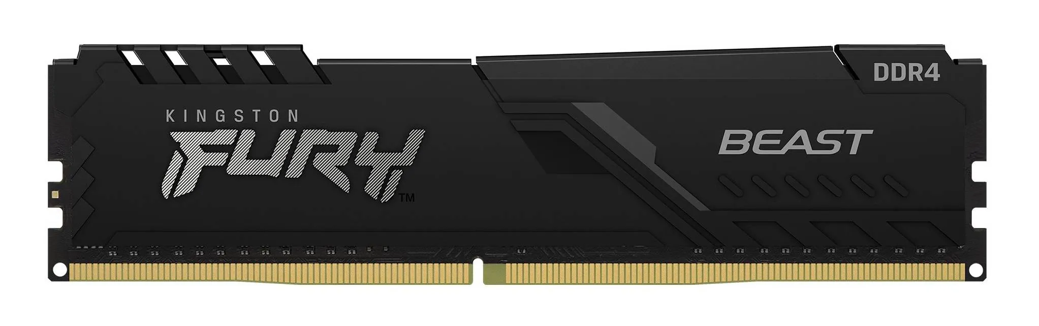 Memoria RAM DDR4 16GB 3200MHz Kingston FURY Beast, CL16, DIMM, 1.35V 2
