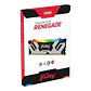 Memoria RAM DDR5 48GB 6000MT/s Kingston Fury Renegade RGB, CL32, DIMM, 1.35V - Miniatura 3