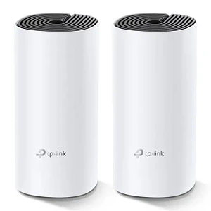 Pack de 2, Sistema Mesh Wi-Fi 5 AC1200 Doble Banda TP-Link Deco M4, Hasta 1200 Mbps, 2xGigabit
