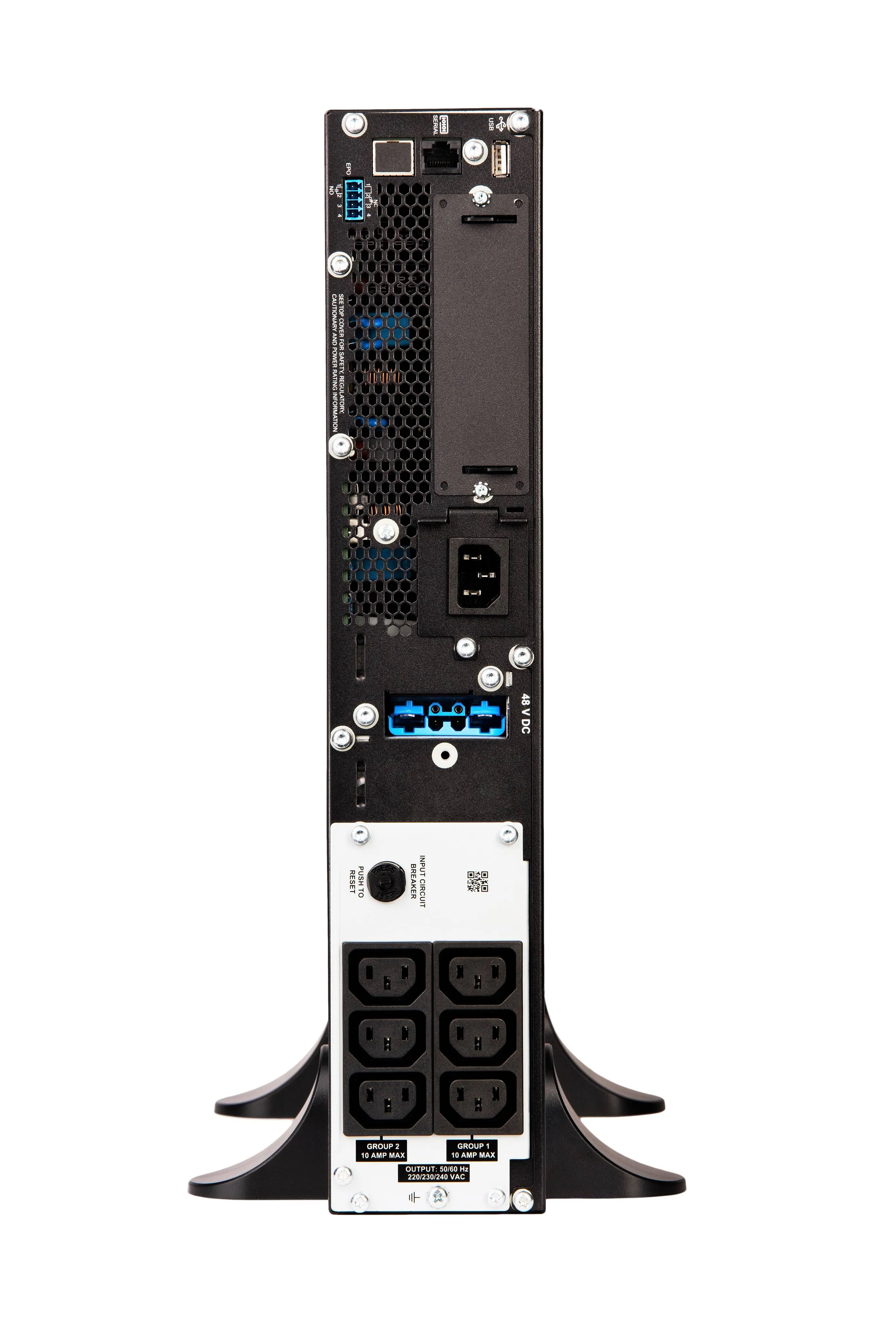 Smart-UPS en línea APC SRT1000XLI, 1000VA / 1000W, Torre, 230V, 6x tomacorrientes IEC C13 6