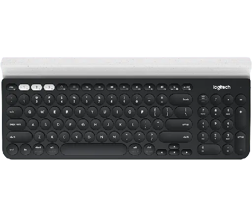 Teclado Logitech K780, Inalámbrico, Bluetooth, Negro (Español) 1