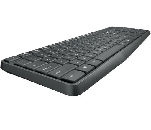 Kit Combo Teclado y Mouse Inalambrico Logitech MK235, USB 2