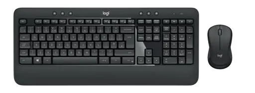 Kit Teclado y Mouse Logitech Mk540 Advanced - Inalámbrico - USB - Negro 1