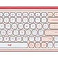 Kit Teclado y Mouse Inalámbricos Logitech POP Icon Combo - Rosado y Blanco Crudo Español (QWERTY) - Miniatura 1