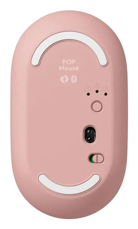 Kit Teclado y Mouse Inalámbricos Logitech POP Icon Combo - Rosado y Blanco Crudo Español (QWERTY) 5