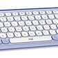 Kit Teclado y Mouse Inalámbricos Logitech POP Icon Combo - Lila y Blanco Crudo Español (QWERTY) - Miniatura 4