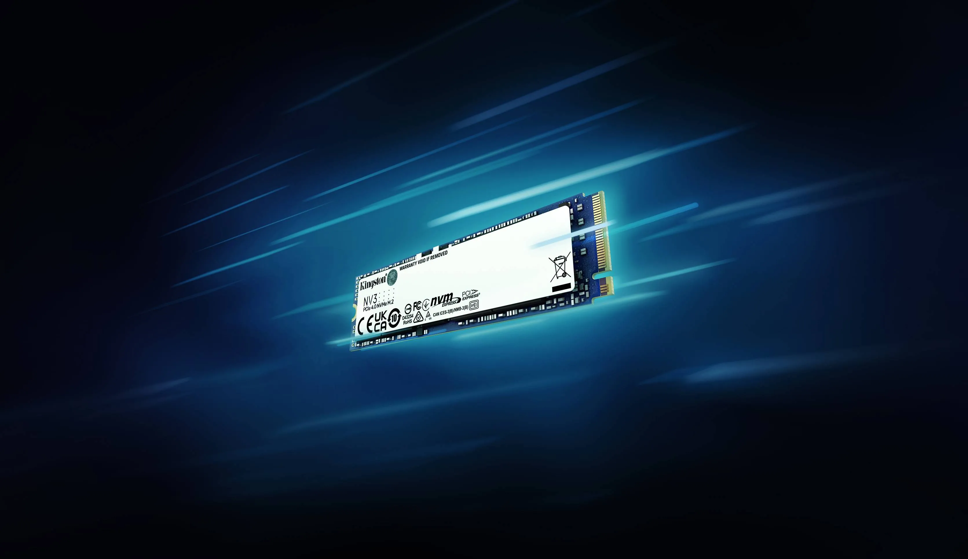 Unidad SSD Kingston NV3 PCIe 4.0 NVMe 4TB - M.2 2280, Lectura 6000MB/s, Escritura 5000MB/s 7