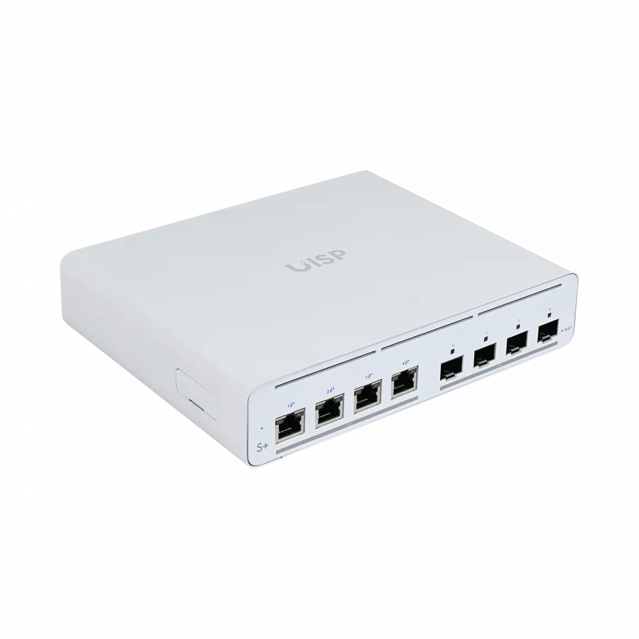 UBIQUITI Switch 4-2500-PoE27V 4-SFP+10G 27V/160W-tot 100-240VAC 2