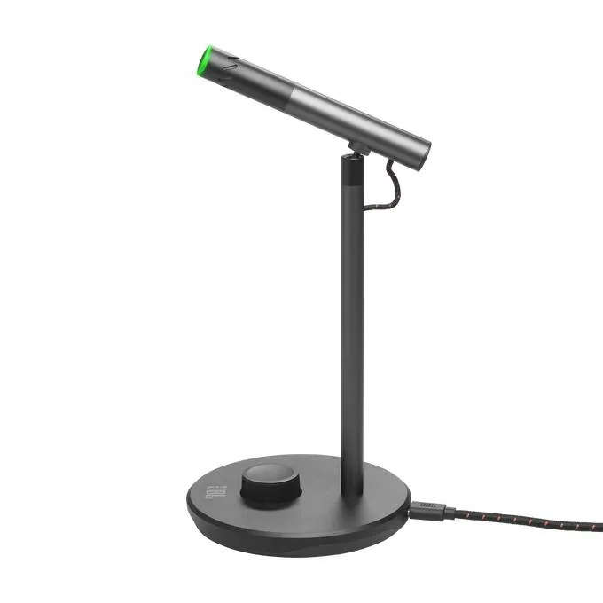 Micrófono para Streaming JBL Quantum Stream Talk, Condensador cardiode, USB 4