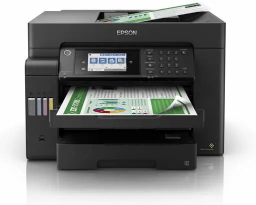 Impresora Multifuncional Epson EcoTank L15150, Color, Velocidad Máxima 25ppm, Ethernet y Wi-Fi 3