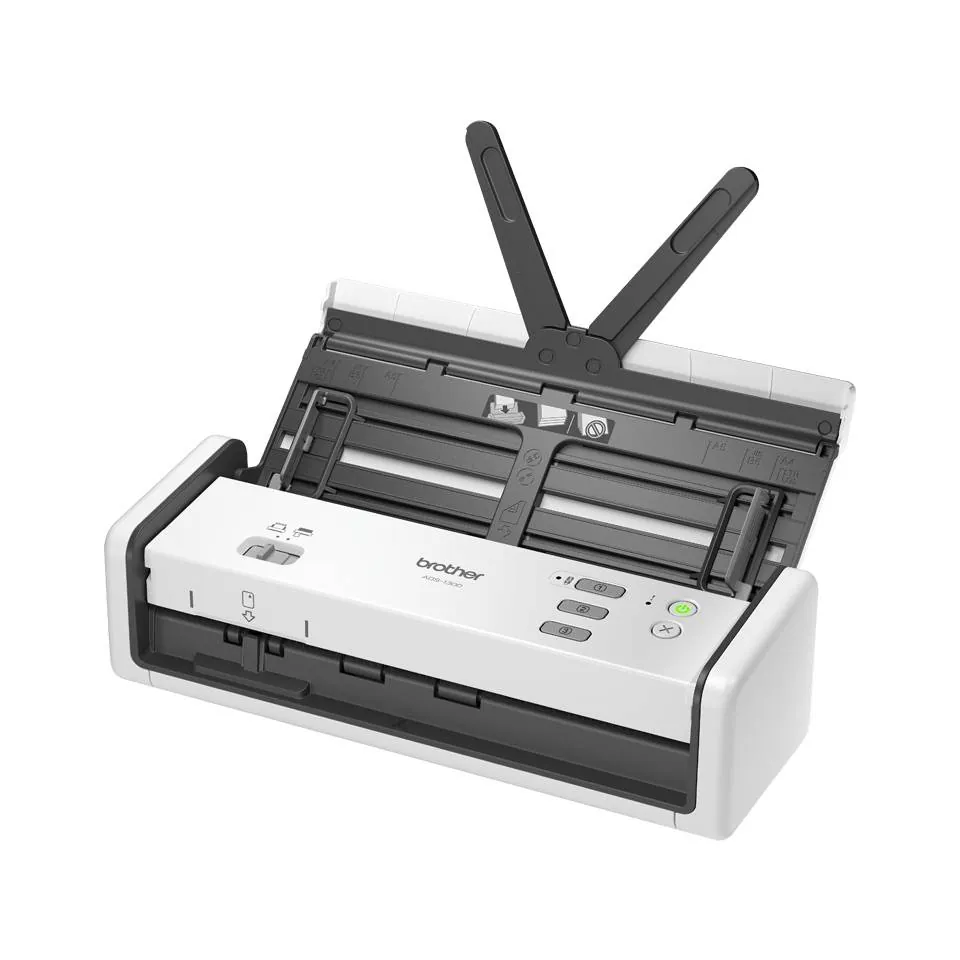 Escáner Brother ADS-1300, Escáner de Documentos, USB, 30ppm 60ipm 7