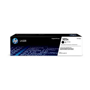 Cartucho de Tóner Original HP 105A Negro Láser Original, 1000 páginas