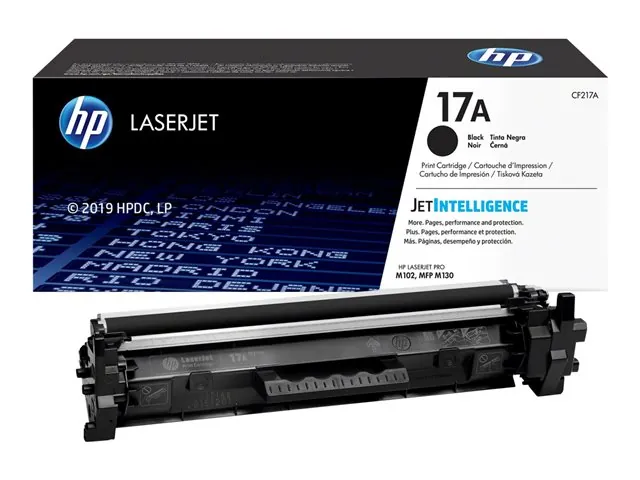 Cartucho de Tóner HP 17A Negro LaserJet Original 3