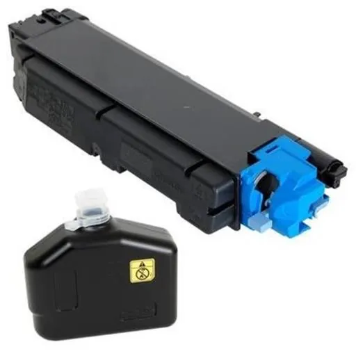 Cartucho de Tóner Original Kyocera TK-5152C, Rendimiento 10.000 Páginas, Cian 1
