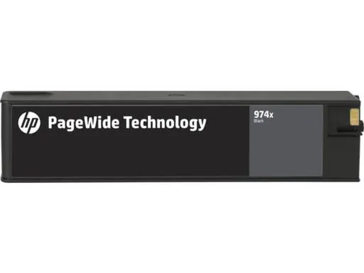 Cartucho de Tinta Original HP PageWide 974X de alta capacidad Negro (L0S08AL) 1