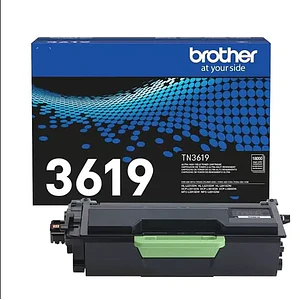 Cartucho de Tóner Original Brother TN-3619, Negro, 18.000 páginas