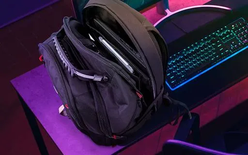 Mochila Gamer Xtech Battlestash para Laptop y Accesorios de Videojuegos - Diseño Resistente 5