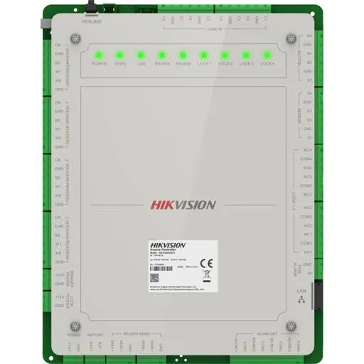 Controlador de Acceso Hikvision DS-K2624X, Admite IPv4, IPv6 y DHCP, AES256, RSA2048 y TLS 1.2 4