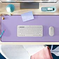 Mousepad Logitech Desk Mat Studio Series, 70x30cm, Espesor 2mm, Gris - Miniatura 5