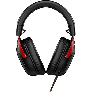 Audífonos Gamer HyperX Cloud 3, 3.5mm, USB, Color Negro/Rojo