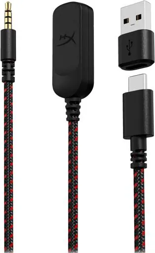 Audífonos Gamer HyperX Cloud 3, 3.5mm, USB, Color Negro/Rojo 4