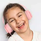 Audífonos con Micrófono para Niños XTech, Over-Ear, Jack 3.5mm, Rosa - Miniatura 5