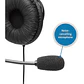 Audífono con Micrófono Kensington Hi-Fi K97603, Over-Ear, Cancelación de Ruido, Negro - Miniatura 8