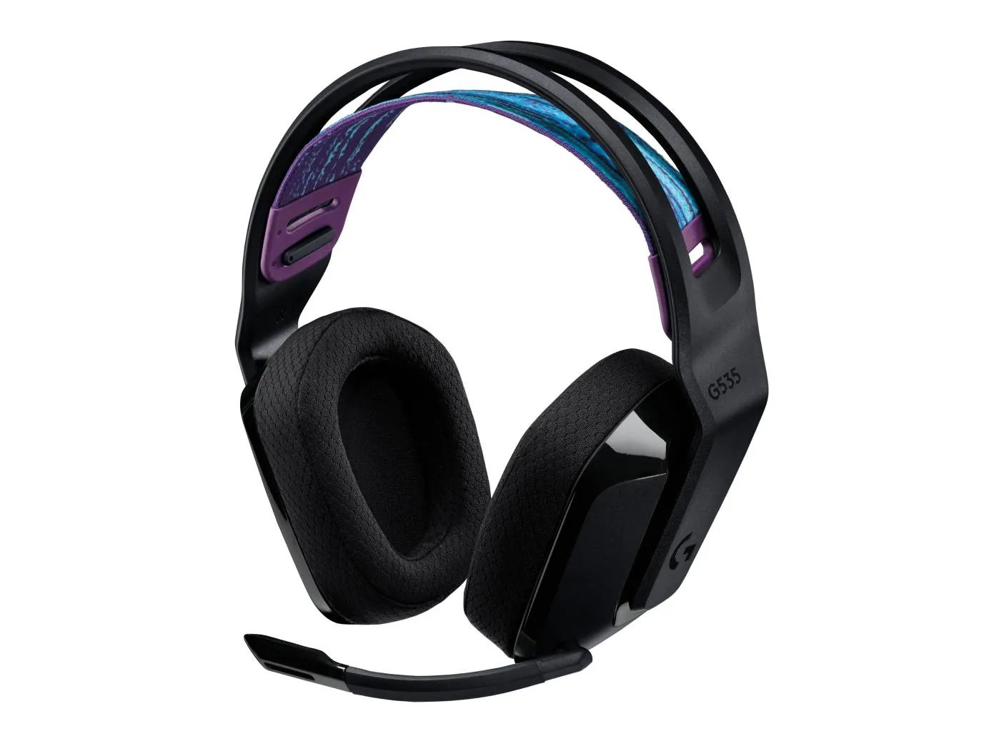 Audífonos Gamer Inalámbrico Logitech G535 Lightspeed, Over-Ear, Receptor USB Wireless, USB-C, Negro 2