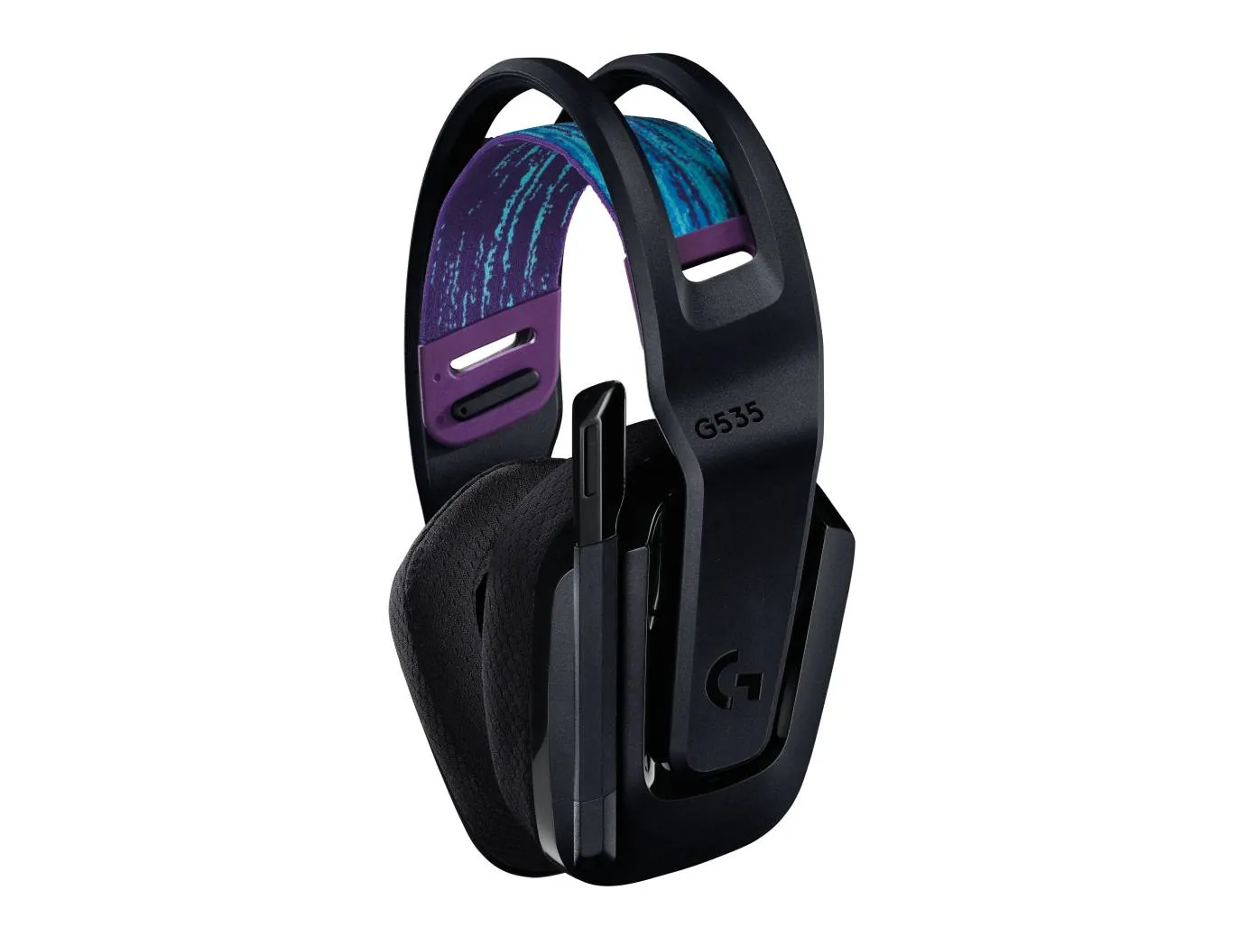 Audífonos Gamer Inalámbrico Logitech G535 Lightspeed, Over-Ear, Receptor USB Wireless, USB-C, Negro 4