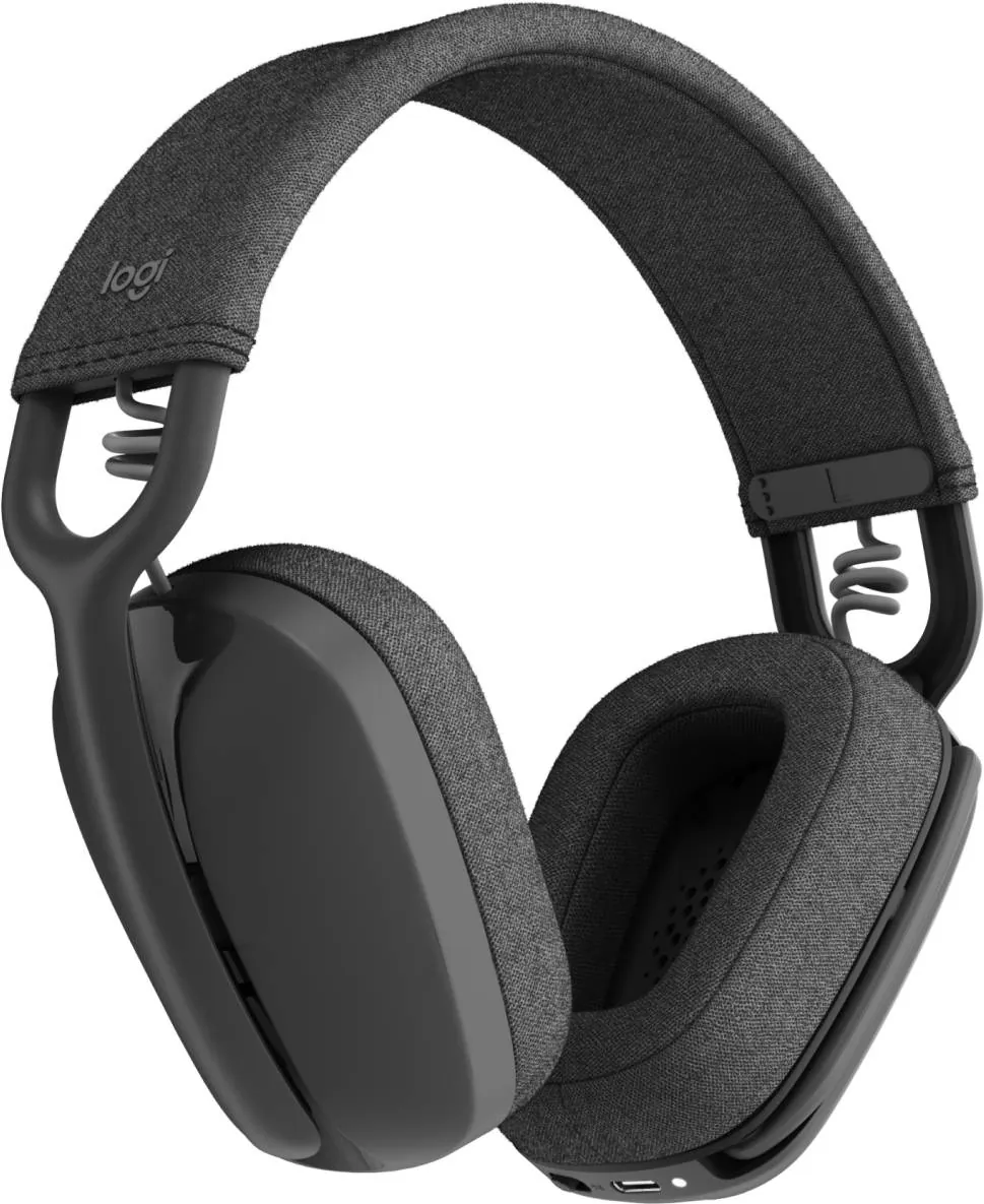 Audífonos Inalámbricos Bluetooth Logitech Zone Vibe 100, Over-Ear, Grafito 2