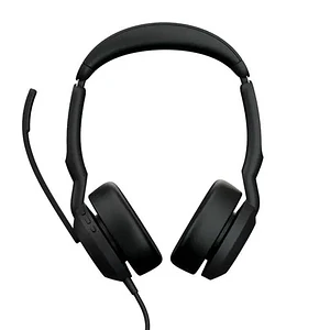 Jabra Evolve2 50 MS USB-C/A - Auriculares Estéreo con Cancelación de Ruido y Micrófono