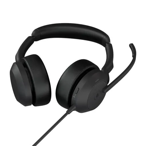 Jabra Evolve2 50 MS USB-C/A - Auriculares Estéreo con Cancelación de Ruido y Micrófono 3