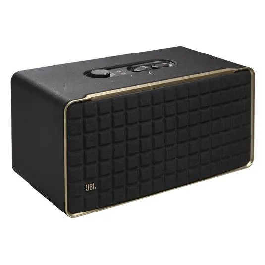 Parlante Portatil JBL Authentics 500, inteligente de alta fidelidad, retro, Wi-Fi, Bluetooth 1