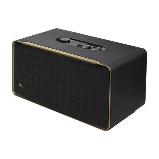 Parlante Portatil JBL Authentics 500, inteligente de alta fidelidad, retro, Wi-Fi, Bluetooth 6