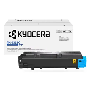 Cartucho de Tóner Original Kyocera TK-5382C Cian, Impresoras ECOSYS MA4000cifx/MA4000cix/PA4000cx