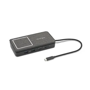 Docking Station SD1700P portátil con salida doble de video de 4K, USB-C y carga inalámbrica Qi