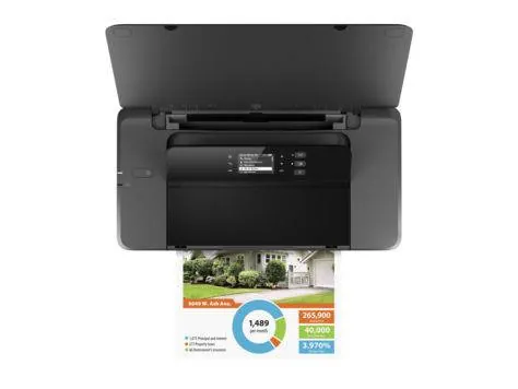 Impresora Tinta Portátil HP OfficeJet 200, Compacta 5
