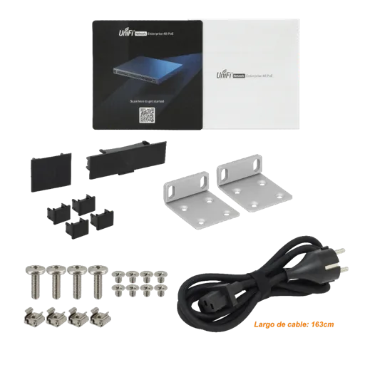 Switch UniFi USW Enterprise 48 PoE - 48 Puertos con 720W de PoE, 4xSFP+ 10Gbps 3