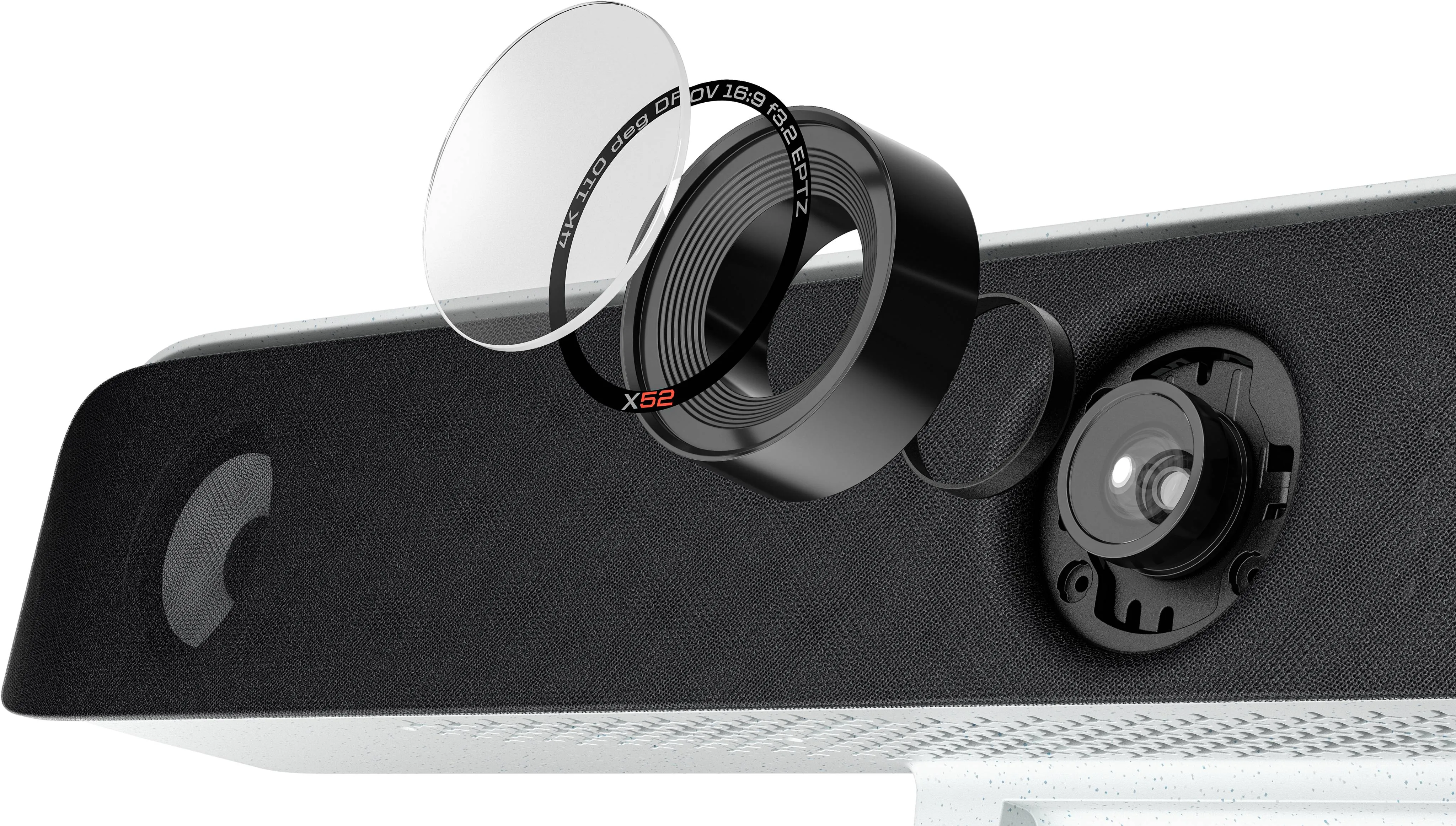 Barra de Video All-in-One HP Poly Studio X52 - Videoconferencia, 4K, Audio Integrado 5