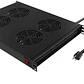Bandeja Deslizante con 4 ventiladores Nexxt Solutions, Rackeable 1U, 110/220V - Miniatura 7