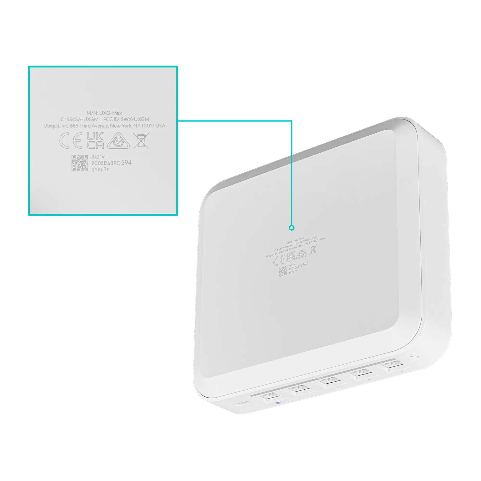 Pasarela y Controlador, Velocidad 2500 Mbps, Ideal para Redes Empresariales, Ubiquiti Gateway Max 6