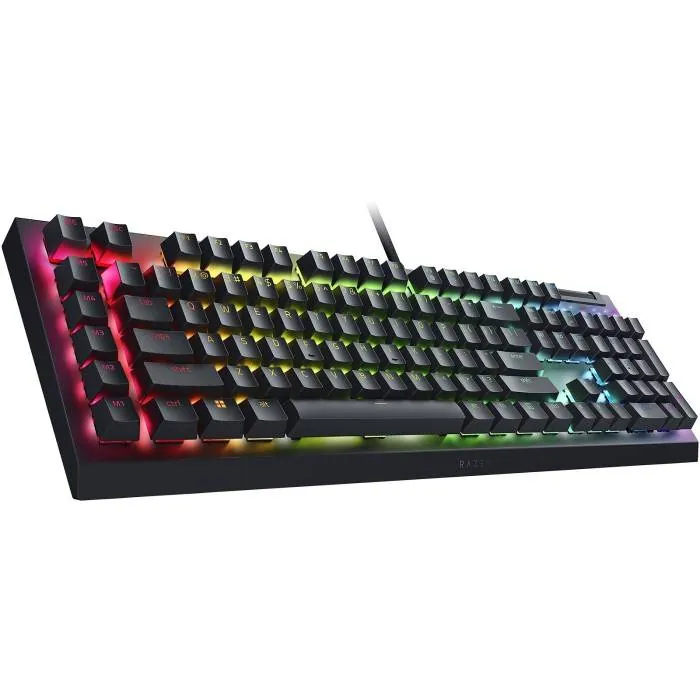 Teclado Gamer Razer BlackWidow V4 X, Mecánico, Español, Switch Yellow, RGB, Color 2