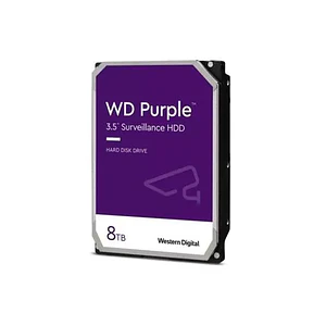 Disco Duro de Videovigilancia 8TB WD Purple Surveillance, 5640 rpm, SATA 3 (6.0 Gb/s), 256 MB