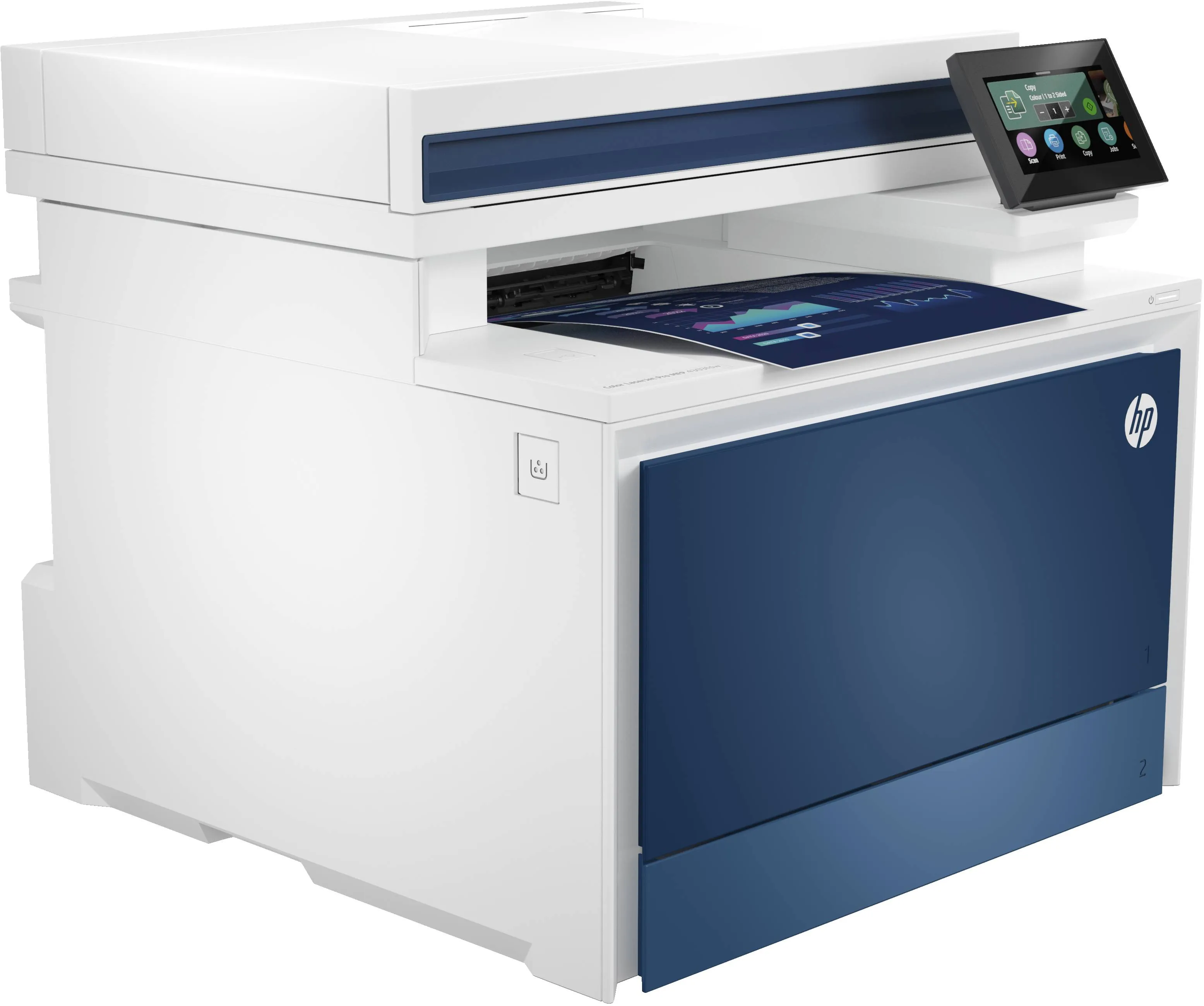 Impresora láser color HP LaserJet Pro MFP 4303fdw, 35 ppm/color y ByN, Ethernet, USB 2.0 3