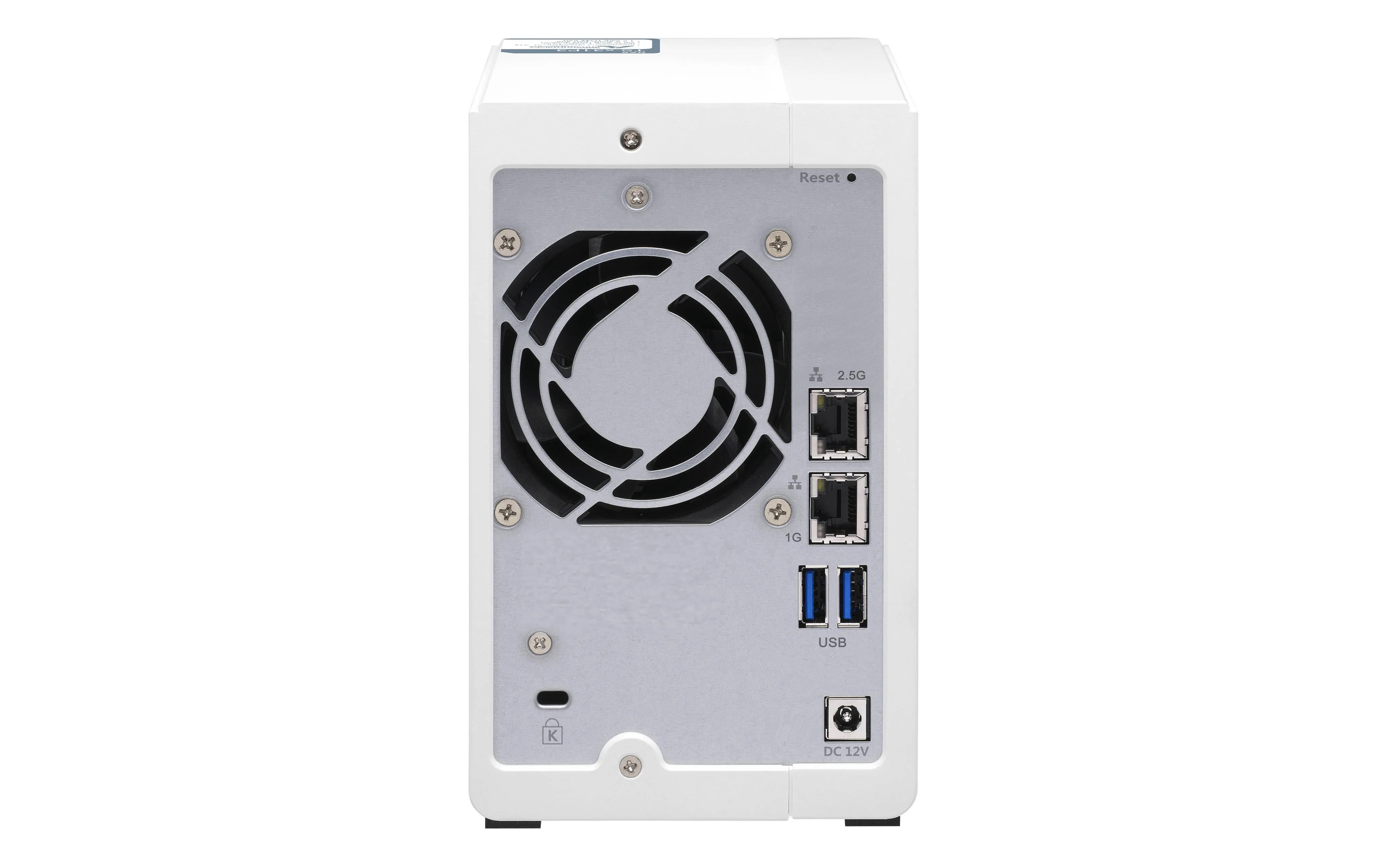 NAS QNAP TS-233, ARM Cortex A55, RAM 2GB, 2 unidades SATA de 3,5
